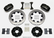 Wilwood Forged Dynalite Front Hat Kit 12.19in Drilled 00-04 PT Cruiser/03-04 SRT/4 Big Brake Kits Wilwood