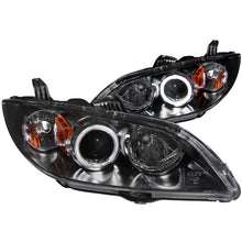Load image into Gallery viewer, ANZO 2004-2008 Mazda 3 Projector Headlights w/ Halo Black (CCFL) Headlights ANZO
