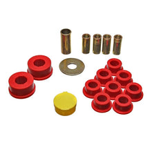 Load image into Gallery viewer, Energy Suspension 79-85 Mazda RX7 Red Rear Watts Link Set Bushing Kits Energy Suspension
