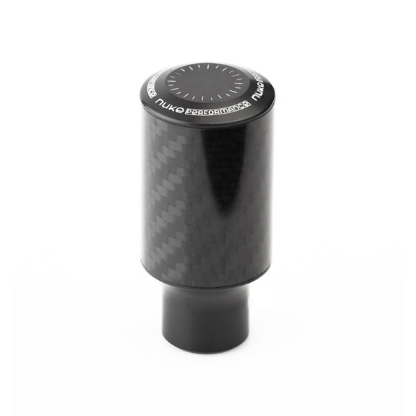 Nuke Performance Cavernous Carbon Fiber Shift Knob - Gloss Finish, 95mm Interior Nuke Performance 65mm  