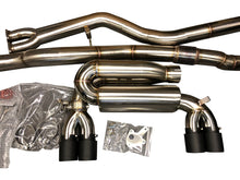 Load image into Gallery viewer, ACTIVE AUTOWERKE F8X M3 M4 SIGNATURE EXHAUST SYSTEM INCLUDES ACTIVE F-BRACE Exhaust ACTIVE AUTOWERKE Matte Black  
