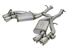 Load image into Gallery viewer, aFe MACHForce XP 3in 304 SS Axle-Back Dual Exhaust (NPP) w/ Polished Tips 16-17 Camro SS V8-6.2L Axle Back aFe
