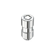 McGard Wheel Lock Nut Set - 4pk. (Cone Seat) M14X2.0 / 13/16 Hex / 2.25in. Length - Chrome Lug Nuts McGard