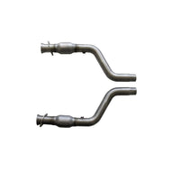 BBK 05-15 Dodge Challenger Charger Short Mid X Pipe w Catalytic Converters 2-3/4 For LT Headers X Pipes BBK