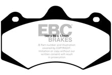 Load image into Gallery viewer, EBC 01-04 Aston Martin Vanquish 5.9 (AP Caliper) Bluestuff Front Brake Pads Brake Pads - Racing EBC   
