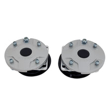 Load image into Gallery viewer, BBK 05-14 Mustang Caster Camber Plate Kit - Silver Anodized Finish Shock Mounts &amp; Camber Plates BBK
