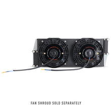 Load image into Gallery viewer, Mishimoto Heavy-Duty Oil Cooler - 17in. Opposite-Side Outlets - Silver Oil Coolers Mishimoto
