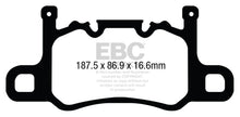 Load image into Gallery viewer, EBC 13-15 Porsche 911 (991) (Cast Iron Rotor only) 3.8 GT3 Yellowstuff Rear Brake Pads Brake Pads - Performance EBC   
