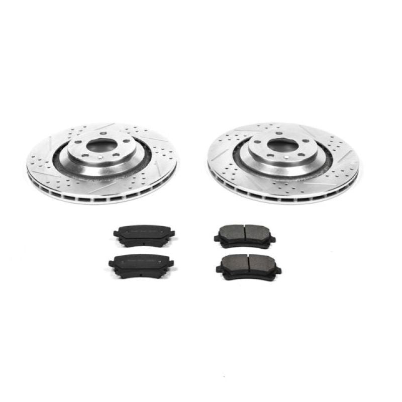 Power Stop 05-11 Audi A6 Quattro Rear Z23 Evolution Sport Brake Kit Brake Kits - Performance D&S PowerStop   