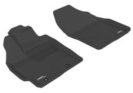 3D MAXpider 2012-2017 Toyota Prius/Prius V Kagu 1st Row Floormat - Black Floor Mats - Rubber 3D MAXpider   