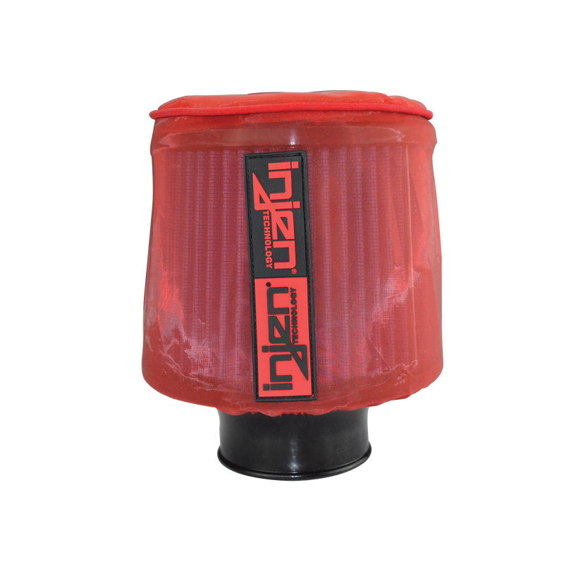 Injen Red Water Repellant Pre-Filter fits X-1021 6in Base / 6-7/8in Tall / 5-1/2in Top Pre-Filters Injen   