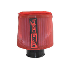 Load image into Gallery viewer, Injen Red Water Repellant Pre-Filter fits X-1010 X-1011 X-1017 X-1020 5in Base/5in Tall/4in Top Pre-Filters Injen   
