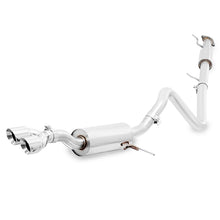 Load image into Gallery viewer, Mishimoto 14-16 Ford Fiesta ST 1.6L 2.5in Stainless Steel Resonated Cat-Back Exhaust w/ Polish Tips Catback Mishimoto
