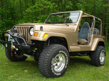 Load image into Gallery viewer, N-Fab Nerf Step 97-06 Jeep Wrangler TJ/BJ 2 Door All - Gloss Black - W2W - SRW - 3in Side Steps N-Fab
