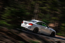 Load image into Gallery viewer, MBRP 18-22 BMW M2 Competition 3.0L T304 SS 3in Resonator-Back Exhaust Quad Rear w/ Carbon Fiber Tips Axle Back MBRP
