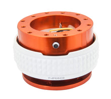 Load image into Gallery viewer, NRG Quick Release Kit - Pyramid Edition - Orange Body / Glow In The Dark Pyramid Ring Quick Release Adapters NRG
