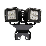 Go Rhino 18-20 Jeep Wrangler JL/JLU Light Mount - One or Two 3in Cubes Light Mounts Go Rhino
