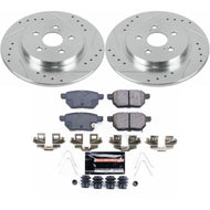Power Stop 11-17 Lexus CT200h Rear Z23 Evolution Sport Brake Kit Brake Kits - Performance D&S PowerStop   