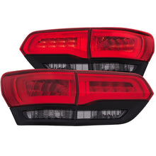 Load image into Gallery viewer, ANZO 2014-2016 Jeep Grand Cherokee LED Taillights Red/Smoke Tail Lights ANZO
