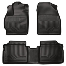 Load image into Gallery viewer, Husky Liners 10-12 Toyota Prius WeatherBeater Combo Black Floor Liners Floor Mats - Rubber Husky Liners
