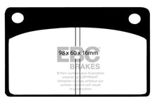 Load image into Gallery viewer, EBC 66-68 Volvo 140 1.8 Redstuff Front Brake Pads Brake Pads - Performance EBC   
