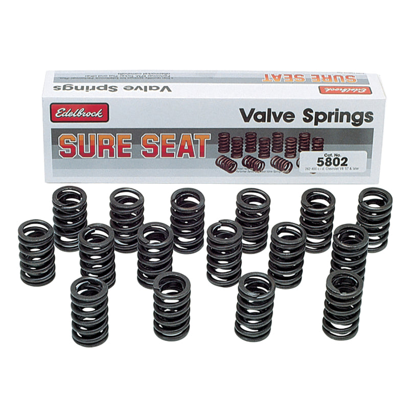 Edelbrock V/S Performer Chev 262-400 Non Rotator Valve Springs, Retainers Edelbrock