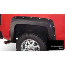Load image into Gallery viewer, Bushwacker 16-18 Chevy Silverado 1500 Fleetside Pocket Style Flares 4pc 69.3in Bed - Black Fender Flares Bushwacker
