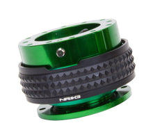 Load image into Gallery viewer, NRG Quick Release Kit - Pyramid Edition - Green Body / Black Pyramid Ring Quick Release Adapters NRG
