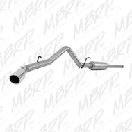 MBRP 14 Chevy/GMC 1500 Silverado/Sierra 4.3L V6/5.3L V8 Single Side Exit AL 3in Cat Back Exhaust Catback MBRP