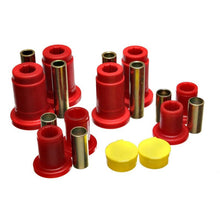 Load image into Gallery viewer, Energy Suspension 92-97 Mercury Gr Marquis / 92-97 Ford Crown Victoria Red Front End C/A Bushing Set Bushing Kits Energy Suspension
