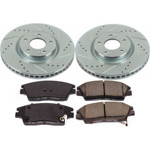 Load image into Gallery viewer, Power Stop 15-17 Hyundai Tucson Front Z23 Evolution Sport Brake Kit Brake Kits - Performance D&amp;S PowerStop   
