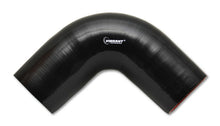 Load image into Gallery viewer, Vibrant 4 Ply Reinforced Silicone Elbow Connector - 2.25in I.D. - 90 deg. Elbow (BLACK) Silicone Couplers &amp; Hoses Vibrant
