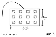 Load image into Gallery viewer, Diode Dynamics LED Board SMD12 - Red (Pair) Bulbs Diode Dynamics   
