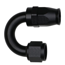 Load image into Gallery viewer, DeatschWerks 10AN Female Flare Swivel 180-Degree Hose End PTFE - Anodized Matte Black Fittings DeatschWerks
