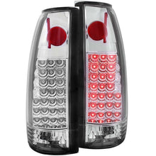 Load image into Gallery viewer, ANZO 1999-2000 Cadillac Escalade LED Taillights Chrome Tail Lights ANZO
