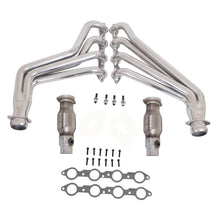 Load image into Gallery viewer, BBK 10-15 Camaro LS3 L99 Long Tube Exhaust Headers With Converters - 1-3/4 Silver Ceramic Headers &amp; Manifolds BBK
