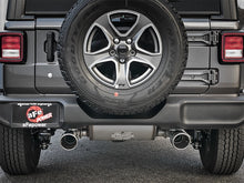 Load image into Gallery viewer, aFe Rebel Series 2.5in 409 SS Cat-Back Exhaust w/ Polished Tips 2018+ Jeep Wrangler (JL) V6 3.6L Catback aFe
