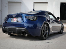 Load image into Gallery viewer, aFe Takeda Exhaust Axle-Back 13-15 Scion FRS / Subaru BRZ 304SS Black Dual Tips Exhaust Axle Back aFe
