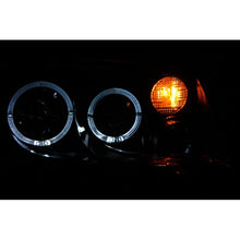 Load image into Gallery viewer, ANZO 1999-2005 Volkswagen Jetta Projector Headlights w/ Halo Black (CCFL) Headlights ANZO

