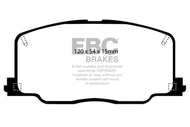 EBC 90-91 Lexus ES250 2.5 Yellowstuff Front Brake Pads | DP4725R