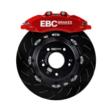 Load image into Gallery viewer, EBC Racing 17-21 Honda Civic Type-R (FK8) Red Apollo-6 Calipers 380mm Rotors Front Big Brake Kit Big Brake Kits EBC   
