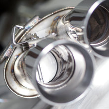 Load image into Gallery viewer, Stainless Works 18+ Ford Mustang GT Redline Cat-Back Performance Connect H-Pipe w/ Active Valves Catback Stainless Works
