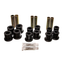 Load image into Gallery viewer, Energy Suspension Fd 4 Wd Frt Sprg Bush Set - Black Bushing Kits Energy Suspension
