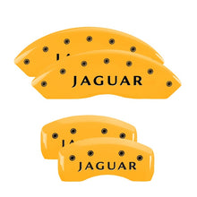 Load image into Gallery viewer, MGP 4 Caliper Covers Engraved Front &amp; Rear Acura Yellow finish black ch Caliper Covers MGP
