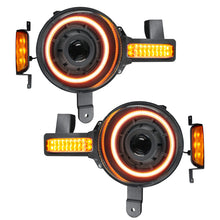 Load image into Gallery viewer, Oracle 2021+ Ford Bronco Oculus Bi-LED Projector Headlights - Amber/White Switchback SEE WARRANTY Headlights ORACLE Lighting
