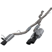 Load image into Gallery viewer, QTP 2018+ Jeep Grand Cherokee Trackhawk 304SS Screamer Cat-Back Exhaust w/4in Black Tips Catback QTP
