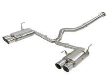 Load image into Gallery viewer, aFe Takeda 3in SS Exhaust Cat-Back 15-16 Subaru WRX/STI 2.0L/2.5L Polished Tips Catback aFe
