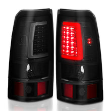 Load image into Gallery viewer, ANZO 1999-2002 Chevy Silverado 1500 LED Taillights Plank Style Black w/Smoke Lens Tail Lights ANZO
