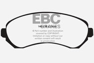 EBC 01-05 Buick Rendezvous 3.4 2WD Ultimax2 Front Brake Pads Brake Pads - OE EBC   