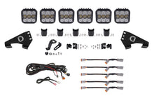 Load image into Gallery viewer, Diode Dynamics 20-Present Polaris RZR SS5 Sport CrossLink Roof - White Combo Lightbar Kit Light Bars &amp; Cubes Diode Dynamics   
